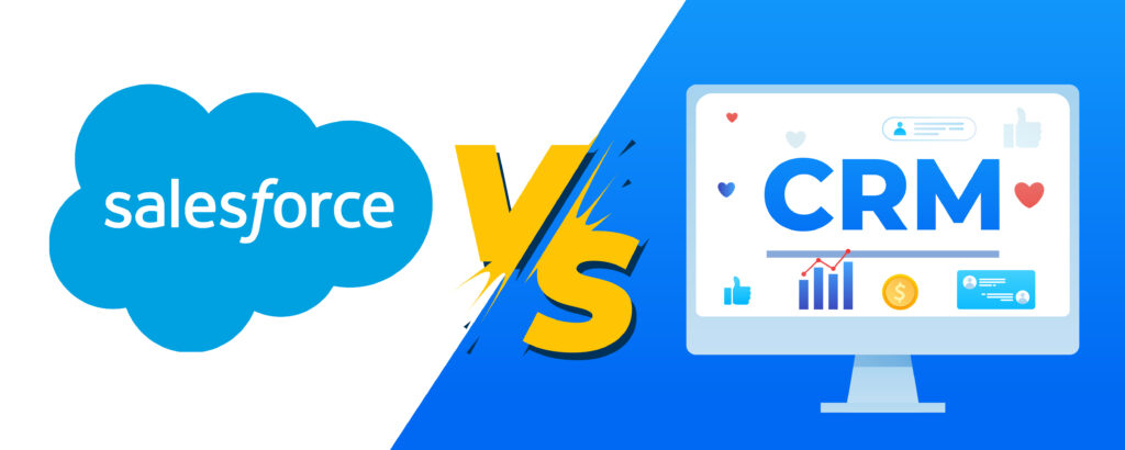 Salesforce vs crm photo