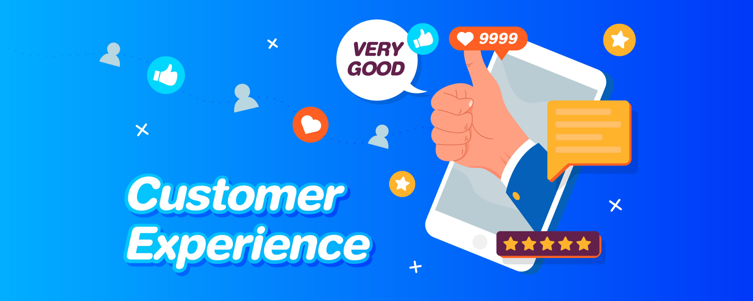 Customer experience CRM customer experience and customers are happy