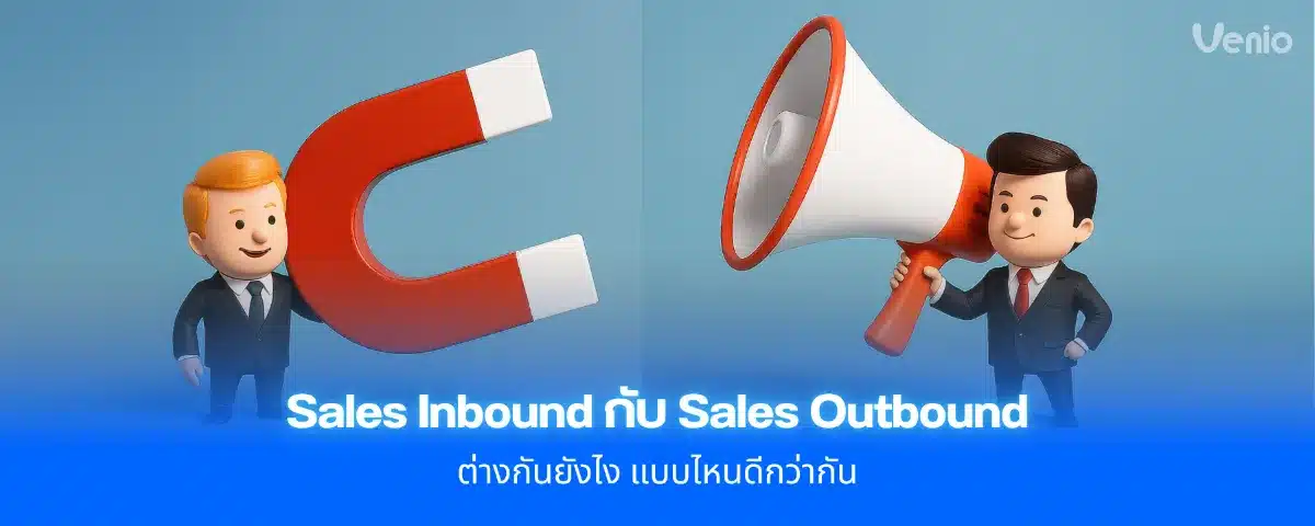 Sales Inbound vs Sales Outbound: ต่างกันอย่างไร เลือกแบบไหนดี