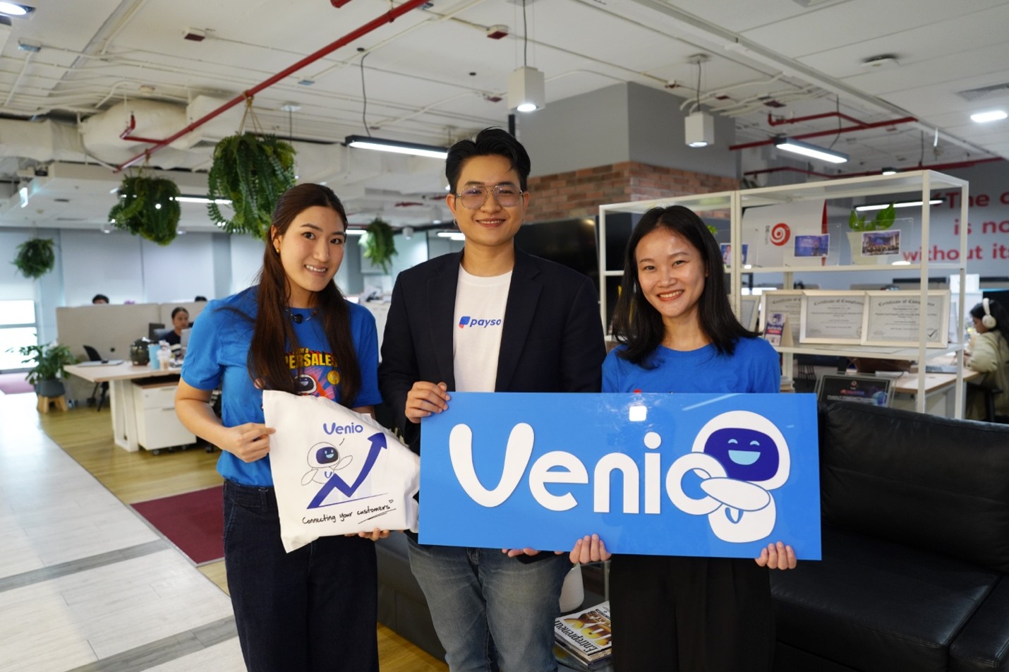 Venio ร่วมงาน Payso Venio ร่วมงาน Payso